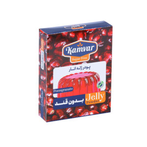 پودر ژله انار بدون قند و رژیمی کامور