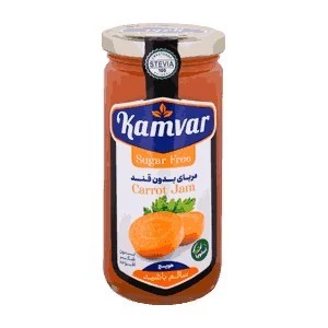 مربا هویج بدون قند و رژیمی کامور