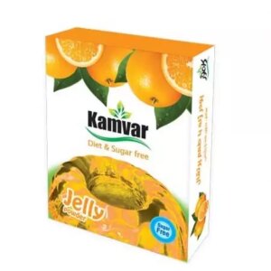پودر ژله پرتقالی بدون قند و رژیمی کامور