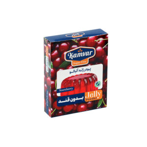 پودر ژله آلبالو بدون قند و رژیمی کامور