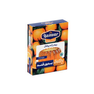 پودر ژله پرتقالی بدون قند و رژیمی کامور